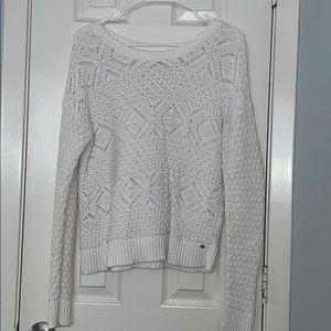 American eagle white sweater!
